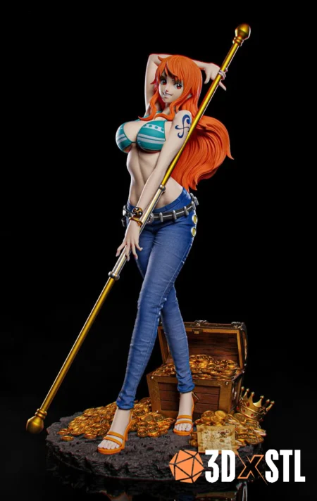 Epic Nami One Piece STL File