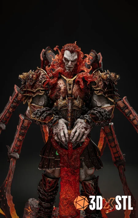 Ares God of War STL Epic 3D Model