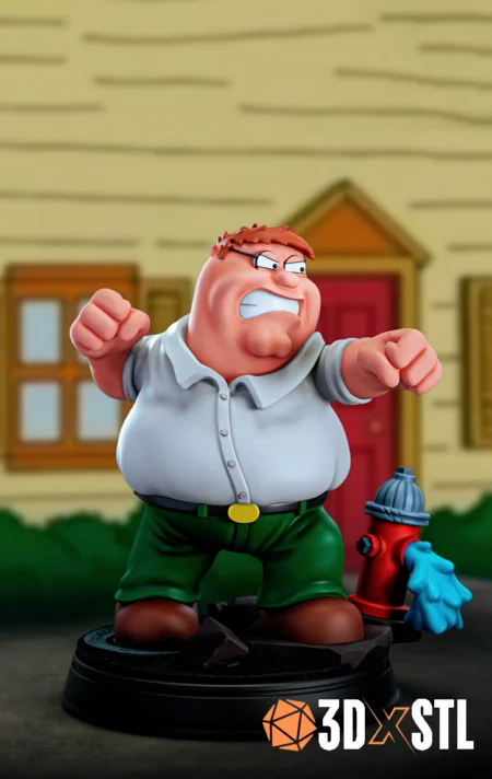 Peter Griffin Family Guy STL Epic 3D Model