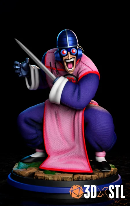Tao Pai Pai Dragon Ball STL Epic 3D Model