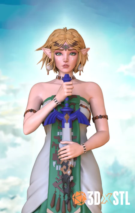 Zelda The Legend of Zelda STL Epic 3D Model
